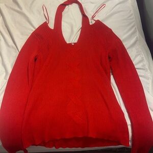 I am selling a beautiful red long sleeve shirt! ❤️